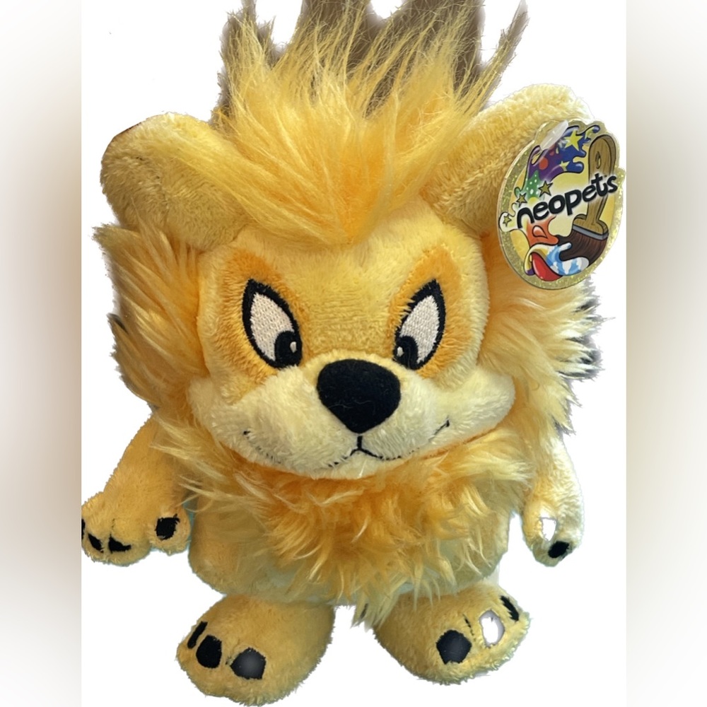 Neopets Orange Yurble Plushie from Limited Too circa 2004 NWT